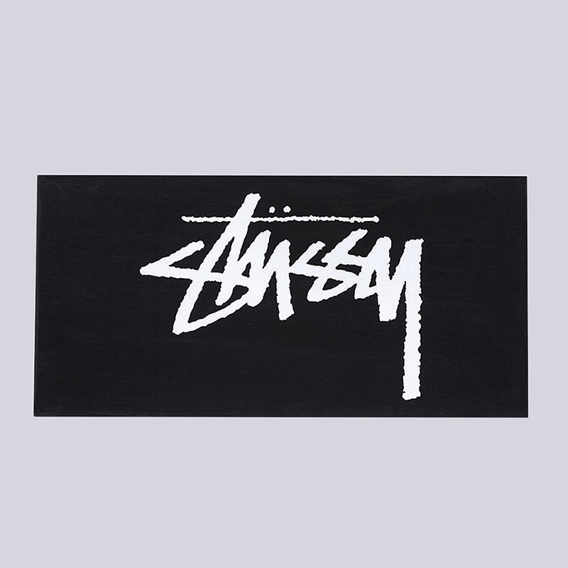 Полотенце Stussy Stock Plush Towel (138581-black)  - цена, описание, фото 1